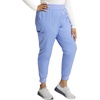 image:imageCherokee WW Revolution Womens Scrub Jogger Pants Mid Rise 5 PocketsCiel