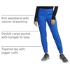 image:imageCherokee WW Revolution Womens Scrub Jogger Pants Mid Rise 5 PocketsRoyal