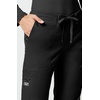 image:imageCherokee Workwear Core Stretch Scrub Pants for Women Flare LegBlack