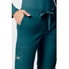 image:imageCherokee Workwear Core Stretch Scrub Pants for Women Flare LegCaribbean Blue