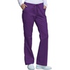 image:imageCherokee Workwear Core Stretch Scrub Pants for Women Flare LegEggplant