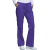image:imageCherokee Workwear Core Stretch Scrub Pants for Women Flare LegGrape