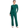 image:imageCherokee Workwear Core Stretch Scrub Pants for Women Flare LegHunter