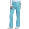 image:imageCherokee Workwear Core Stretch Scrub Pants for Women Flare LegTurquoise