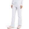image:imageCherokee Workwear Core Stretch Scrub Pants for Women Flare LegWhite