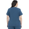 image:imageCherokee iFlex V Neck Scrub Top for Women 4 Pockets Contemporary FitCaribbean Blue