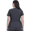 image:imageCherokee iFlex V Neck Scrub Top for Women 4 Pockets Contemporary FitPewter