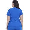 image:imageCherokee iFlex V Neck Scrub Top for Women 4 Pockets Contemporary FitRoyal