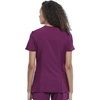 image:imageCherokee iFlex V Neck Scrub Top for Women 4 Pockets Contemporary FitWine