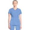 image:imageCherokee Infinity Scrubs for Women VNeck 4 Way Stretch 3 Pocket Scrub TopCiel