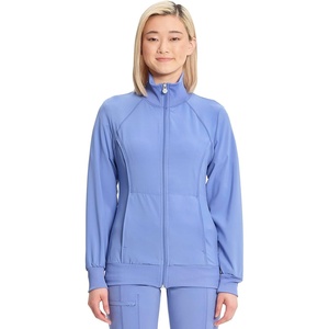 image:imageCherokee Infinity Scrub Jacket for Women Zip Front Contemporary FitCiel