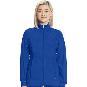 image:imageCherokee Infinity Scrub Jacket for Women Zip Front Contemporary FitGalaxy Blue