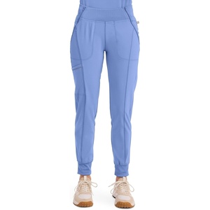 image:imageCherokee Infinity Womens Scrub Jogger Pants Mid Rise with 5 PocketsCiel Blue
