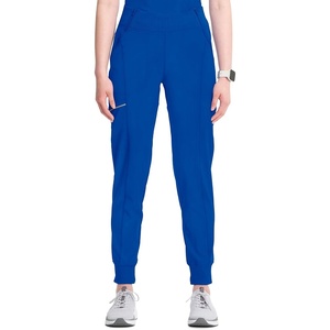 image:imageCherokee Infinity Womens Scrub Jogger Pants Mid Rise with 5 PocketsGalaxy Blue