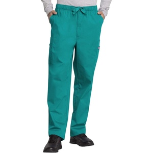 image:imageCherokee WW Originals Scrub for Men Fly Front Cargo Pant with 7 PocketsTeal Blue