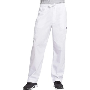 image:imageCherokee WW Originals Scrub for Men Fly Front Cargo Pant with 7 PocketsWhite