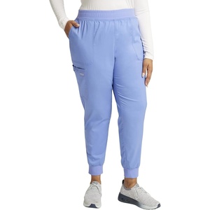 image:imageCherokee WW Revolution Womens Scrub Jogger Pants Mid Rise 5 PocketsCiel