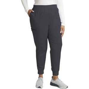 image:imageCherokee WW Revolution Womens Scrub Jogger Pants Mid Rise 5 PocketsPewter