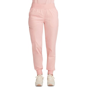 image:imageCherokee WW Revolution Womens Scrub Jogger Pants Mid Rise 5 PocketsPink Essence