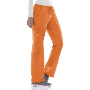 image:imageCherokee Workwear Core Stretch Scrub Pants for Women Flare LegPumpkin