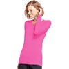 image:imageCherokee Long Sleeve Underscrub for Women Modern Classic fit Soft Crew Neck Knit Tee with 2Way Stretch  4881Shocking Pink