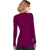 image:imageCherokee Long Sleeve Underscrub for Women Modern Classic fit Soft Crew Neck Knit Tee with 2Way Stretch  4881Wine
