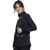 image:imageCherokee Revolution Scrub Jacket for Women Zip Front StretchBlack