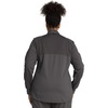 image:imageCherokee Revolution Scrub Jacket for Women Zip Front StretchPewter