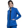 image:imageCherokee Revolution Scrub Jacket for Women Zip Front StretchRoyal