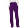 image:imageCherokee Scrubs for Women Mid Rise Moderate Flare Drawstring Pant with 5 Pockets Ultra Soft amp Breathable Fabric  WW120Eggplant