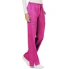 image:imageCherokee Scrubs for Women Mid Rise Moderate Flare Drawstring Pant with 5 Pockets Ultra Soft amp Breathable Fabric  WW120Electric Pink