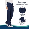 image:imageCherokee Scrubs for Women Mid Rise Moderate Flare Drawstring Pant with 5 Pockets Ultra Soft amp Breathable Fabric  WW120Navy