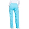 image:imageCherokee Scrubs for Women Mid Rise Moderate Flare Drawstring Pant with 5 Pockets Ultra Soft amp Breathable Fabric  WW120Turquoise