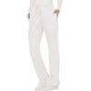 image:imageCherokee Scrubs for Women Mid Rise Moderate Flare Drawstring Pant with 5 Pockets Ultra Soft amp Breathable Fabric  WW120White
