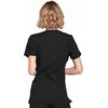 image:imageCherokee WW Originals Scrubs for Women Mock Wrap Nursing Scrub TopBlack