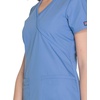 image:imageCherokee WW Originals Scrubs for Women Mock Wrap Nursing Scrub TopCiel