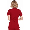 image:imageCherokee WW Originals Scrubs for Women Mock Wrap Nursing Scrub TopRed