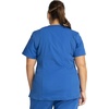 image:imageCherokee WW Originals Scrubs for Women Mock Wrap Nursing Scrub TopRoyal