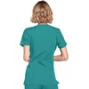 image:imageCherokee WW Originals Scrubs for Women Mock Wrap Nursing Scrub TopTeal Blue