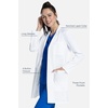 image:imageCherokee White Lab Coat Women 33 amp 35 Long Sleeve Medical CoatWhite