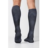 image:imageCherokee Knee High Compression Socks 1520 mmHg Support Cushioned Sole 1 Pair Pack Unisex Fit  MLXSUPPORTPewter Diamond