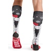 image:imageCherokee Legwear Compression Socks Men 1015 mmHg Knee HighSanta Smiles
