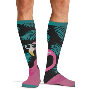 image:imageCherokee Legwear Compression Socks Men 1015 mmHg Knee HighCool Flamingo