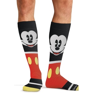 image:imageCherokee Legwear Compression Socks Men 1015 mmHg Knee HighHappy Go Mickey