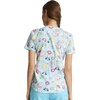image:imageCherokee Genuine Scrubs for Women VNeck Printed Scrub Top 3 PocketsGo With the Float