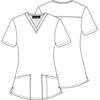 image:imageCherokee Genuine Scrubs for Women VNeck Printed Scrub Top 3 PocketsKoalas Care