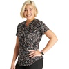 image:imageCherokee Genuine Scrubs for Women VNeck Printed Scrub Top 3 PocketsSweetheart Geo