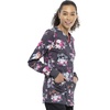 image:imageCherokee Printed Women Warm Up Scrub Jacket with 2 PocketsSelfie Care
