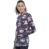 image:imageCherokee Printed Women Warm Up Scrub Jacket with 2 PocketsSelfie Care