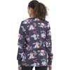 image:imageCherokee Printed Women Warm Up Scrub Jacket with 2 PocketsSelfie Care